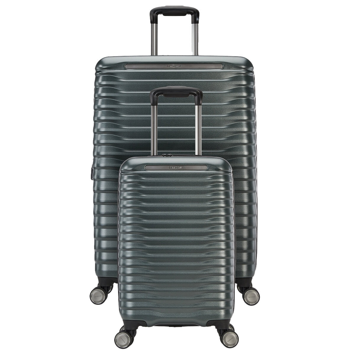 Samsonite Element XLT 2-Piece Luggage Set 152791, Eco-Friendly, Forest Green - SuperSaverAU - view 1