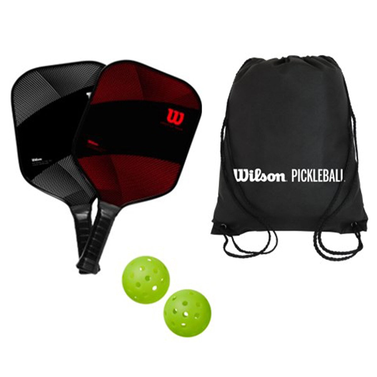 Wilson Pickleball Kit WR195611U - USAPA Approved Paddles, Pickleballs & Bag - SuperSaverAU - view 1