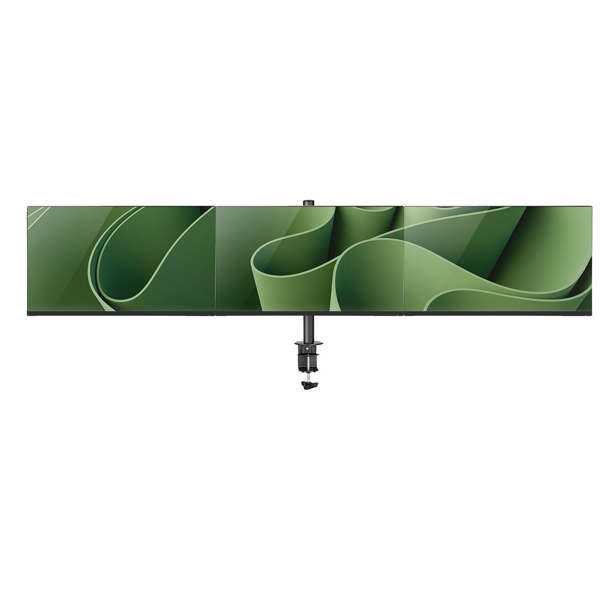 mbeat Activiva Triple-Screen Monitor Arm for 13-27 inch Screens, Steel, Clamp/Grommet - SuperSaverAU - view 4