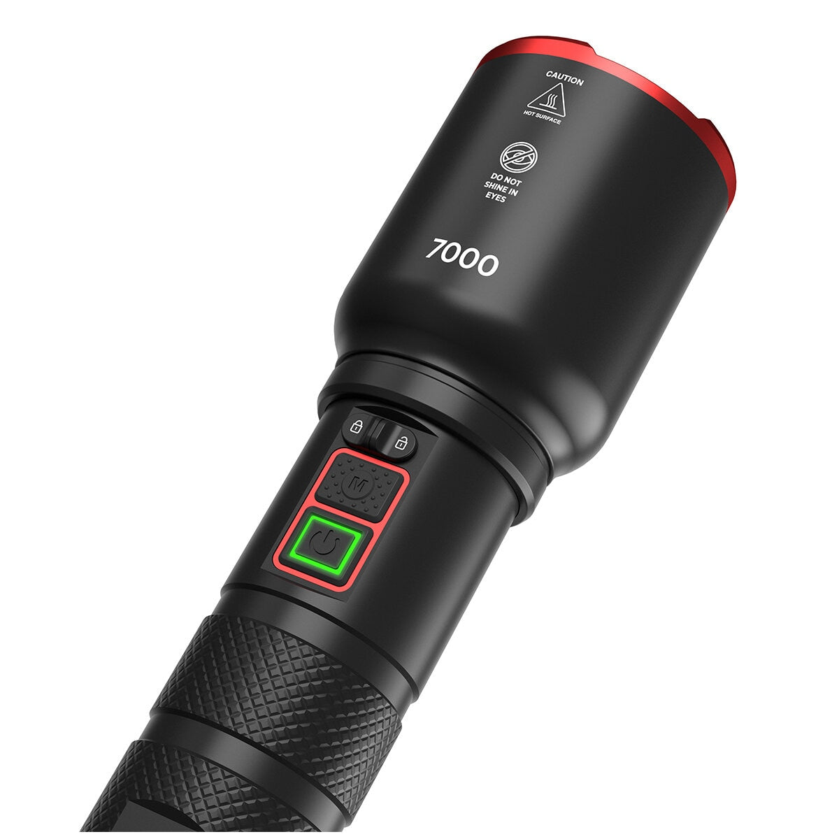 Infinity X1 7000 Lumen Dual Power Rechargeable Flashlight, USB, AA Batteries - SuperSaverAU - view 9