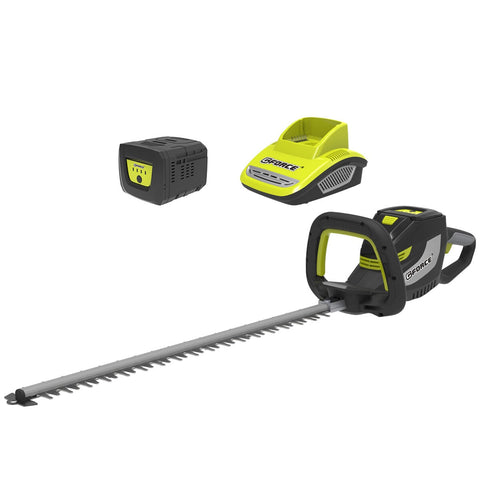 G Force 60V Brushless Hedge Trimmer Kit EV HT1K, 800W Motor, 620mm Blade, Variable Speeds - SuperSaverAU - view 1