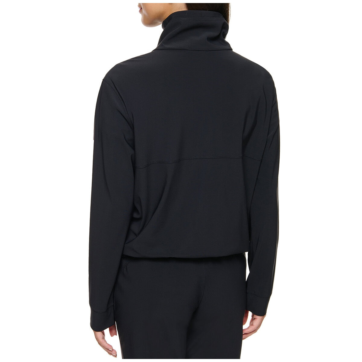 Kirkland Signature Ladies' Active Zip Jacket Black, 4-Way Stretch, Moisture-Wicking, Quick-Dry - SuperSaverAU - view 5