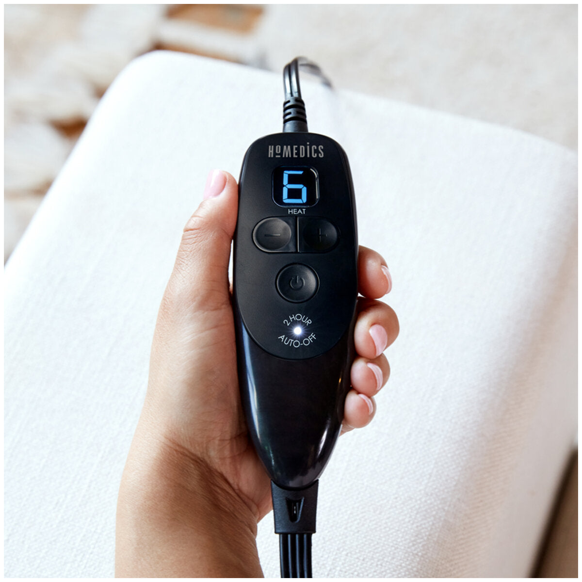 Homedics Weighted Gel Heating Pad HP-G41DK-AU with InstaHeat, Cold Therapy, Moist Heat, LCD Controller - SuperSaverAU - view 5