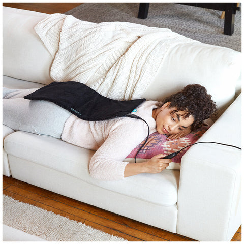 Homedics Weighted Gel Heating Pad HP-G41DK-AU with InstaHeat, Cold Therapy, Moist Heat, LCD Controller - SuperSaverAU - view 1