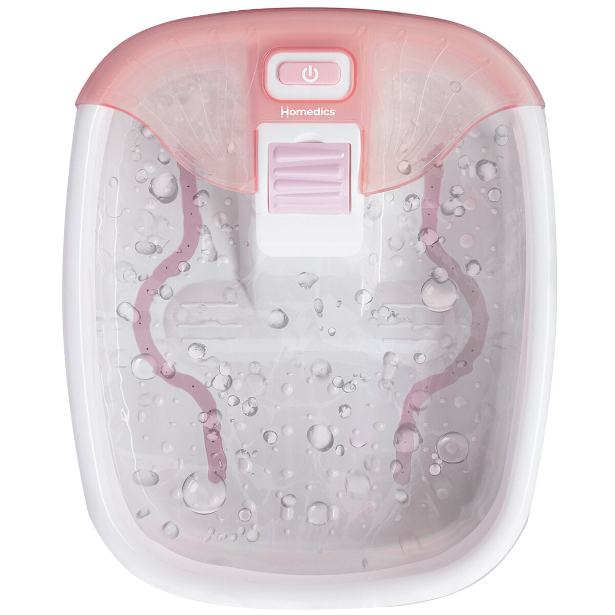 Homedics Bubble Bliss Deluxe Foot Spa FB-54-AU with Heat, Massage & Attachments - SuperSaverAU - view 3