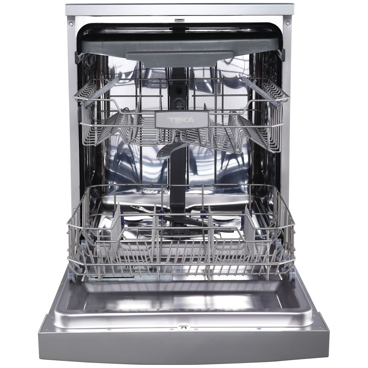 Teka 60cm Freestanding Dishwasher - 14 Place Settings - Stainless Steel - Third Cutlery Drawer - DW6CS