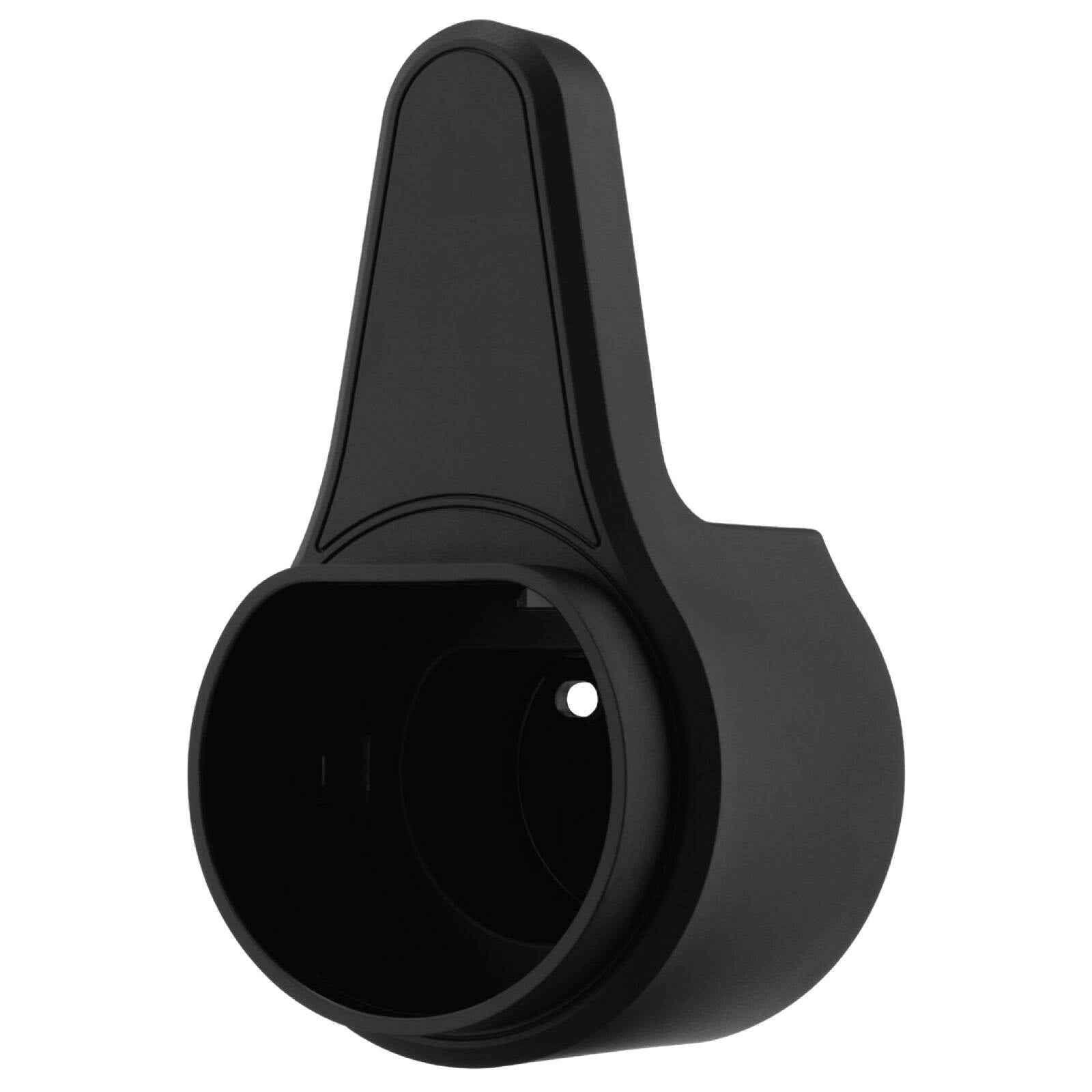 Arlec EV Wall Mount Type 2 Connector Cable Holder, Black Polyamide