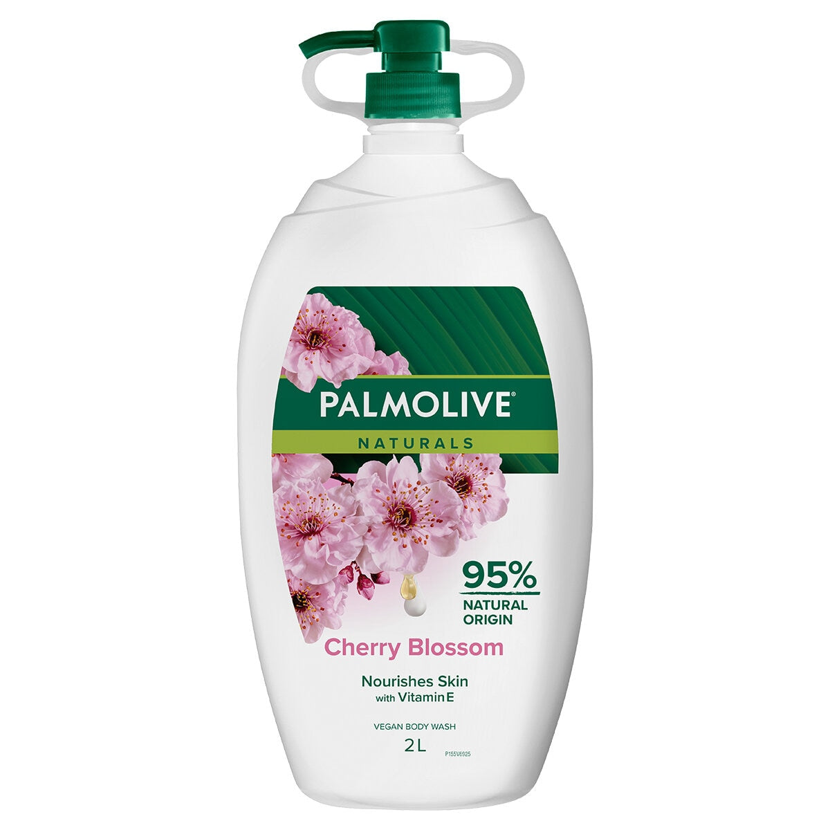 Palmolive Men Shower Gel 2L Cherry Blossom, Vegan, 95% Natural Origin, Moisturising - SuperSaverAU - view 1