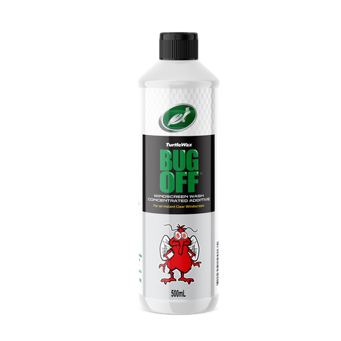 Turtle Wax 500ml Bug Off Windscreen Wash Concentrate, Low Foaming