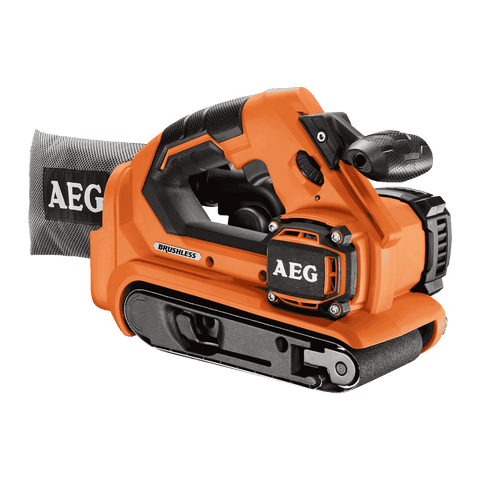 AEG 18V Brushless 75mm Belt Sander Skin Only BHBS18B-0