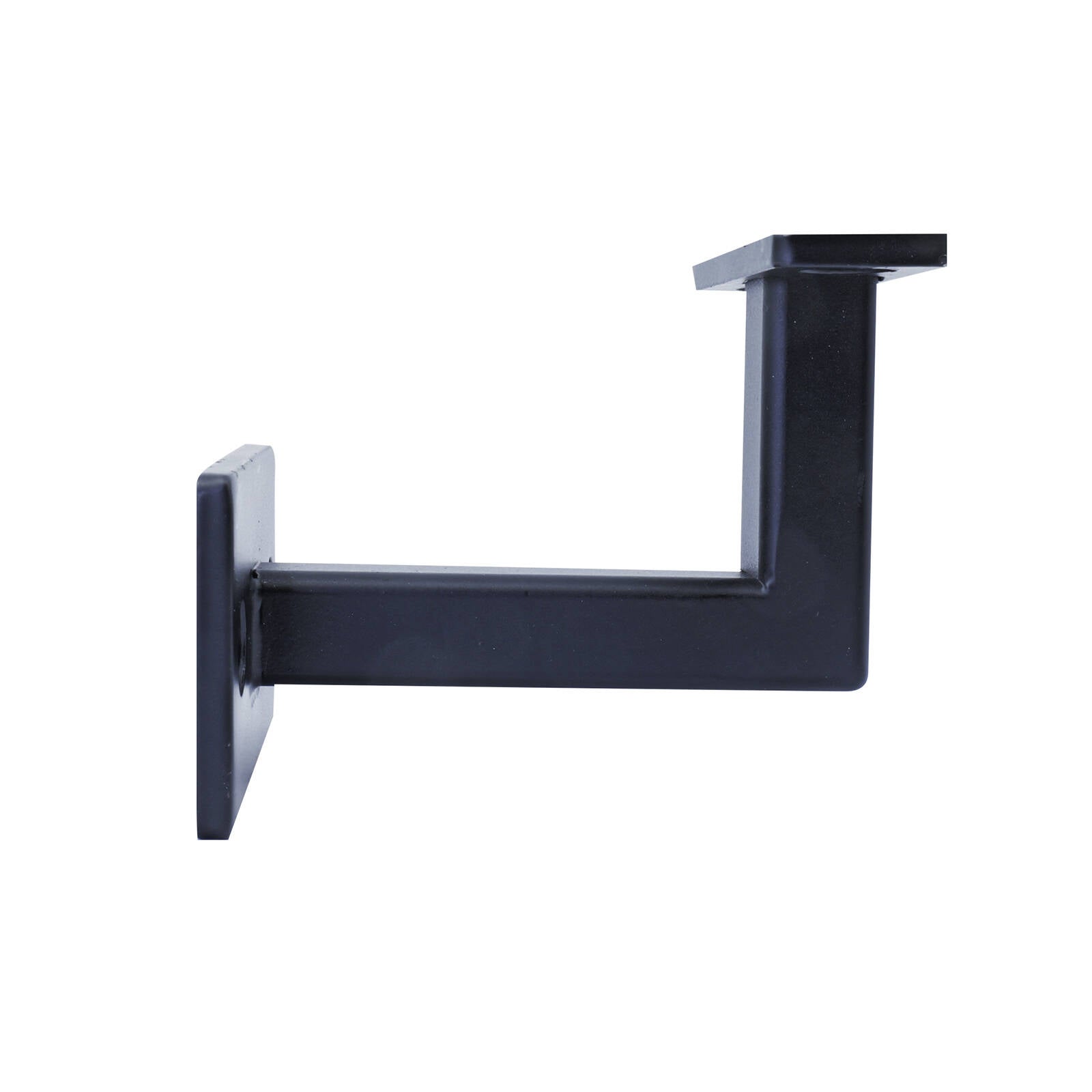 Carinya Black Steel Flat Top Square Handrail Bracket 4 Pack