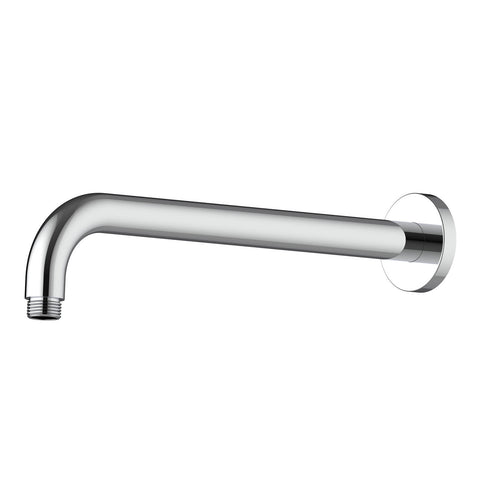 Mondella Resonance 300mm Chrome Horizontal Shower Arm, Grade 304 Stainless Steel