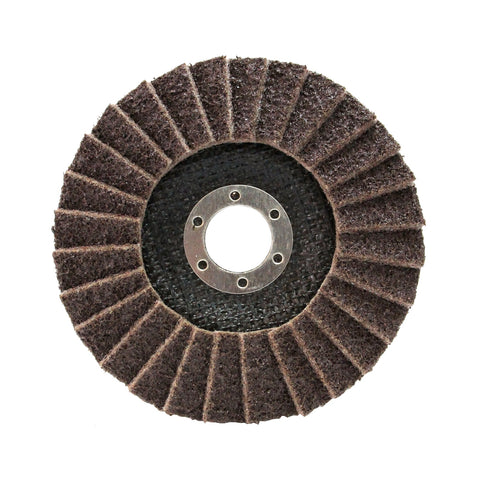 Josco 125mm Coarse Poly Flap Disc, Synthetic, for Steel & Stainless Steel