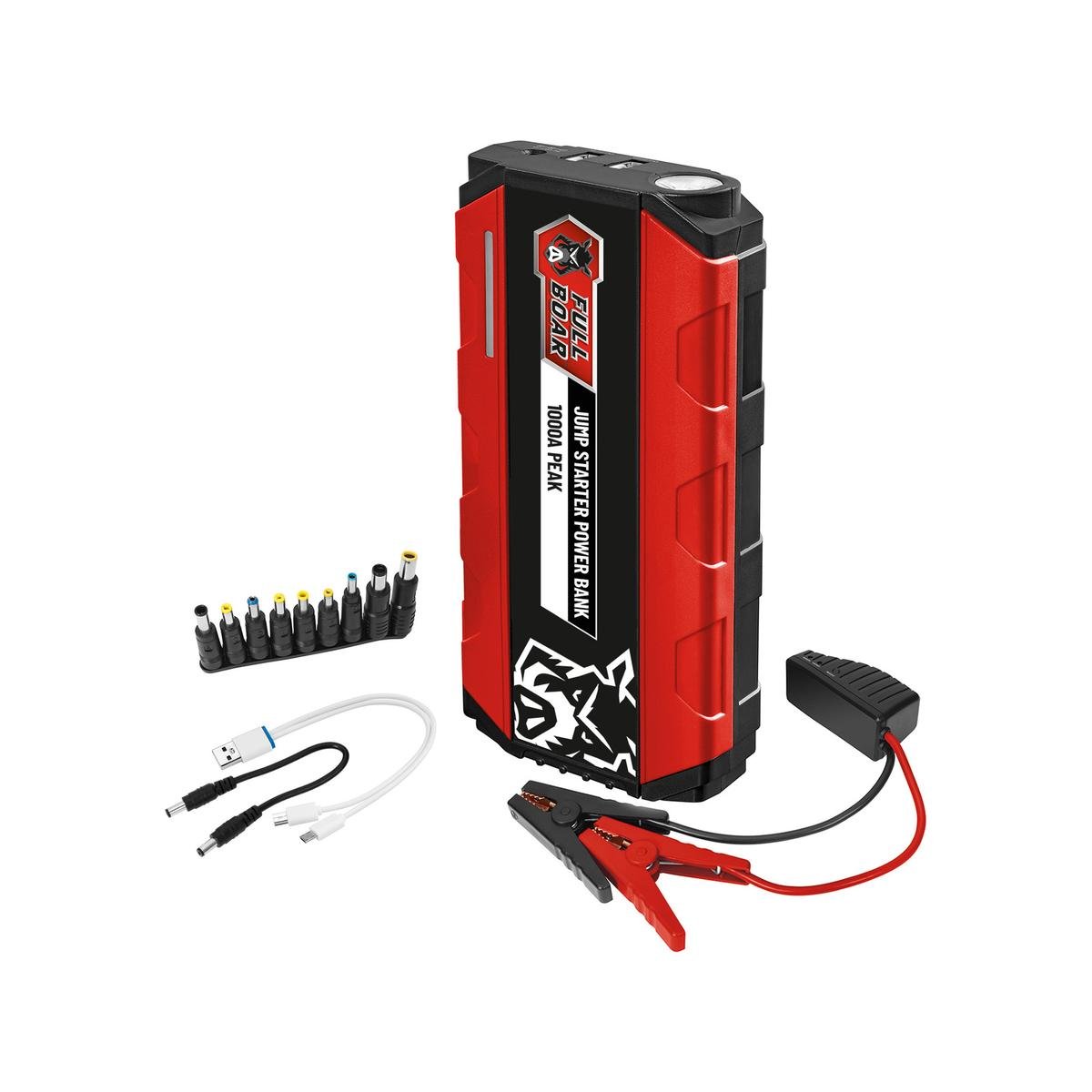 Full Boar 1000A 12V Jump Starter and Power Bank FBJS-1000