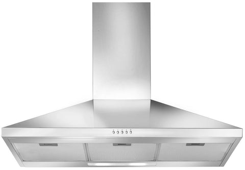 Artusi 900mm Stainless Steel Canopy Rangehood - Three Speeds, Push Buttons, Recirculating Option - ACH900X