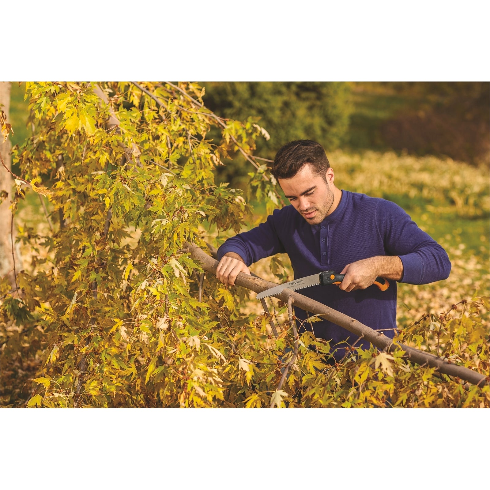 Fiskars Powertooth Two-Position Folding Saw 9047