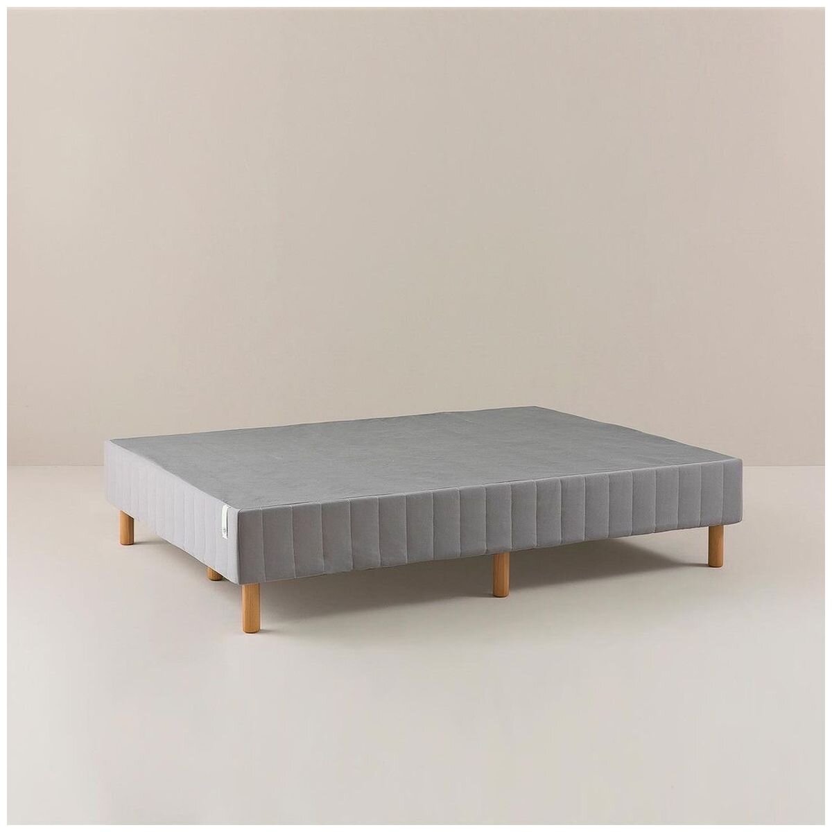 Zinus Quick Snap King Ensemble Bed Base - Steel Frame, Bolt-Free Snap Assembly - AU-FRBX-9GR-K