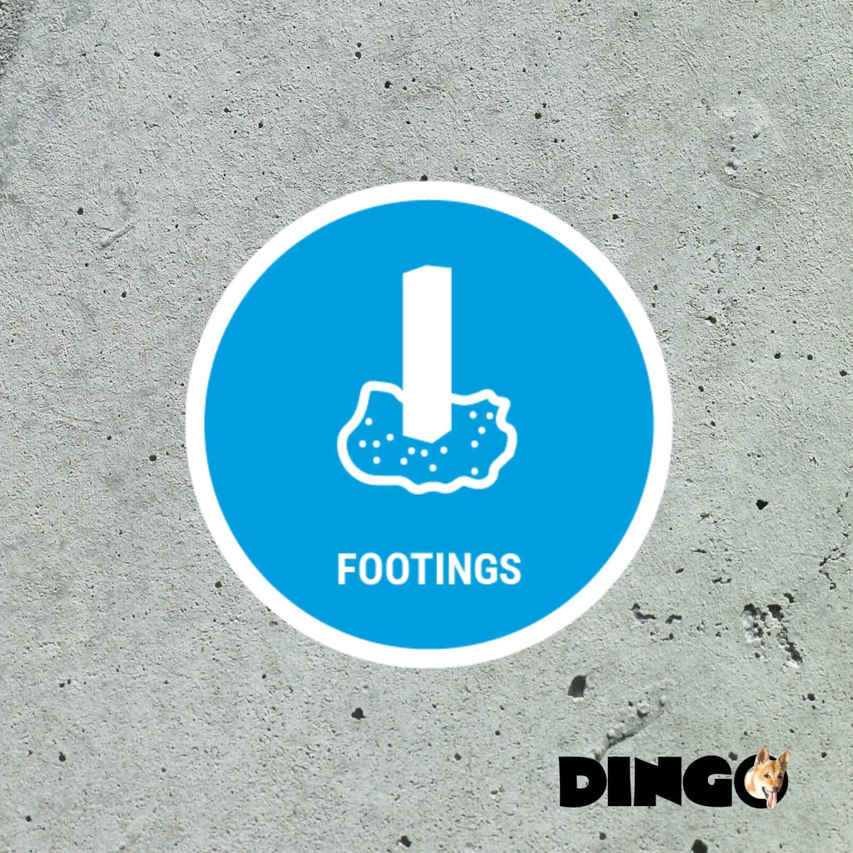 Dingo Grey Cement 3kg General Purpose Concrete & Mortar Mix