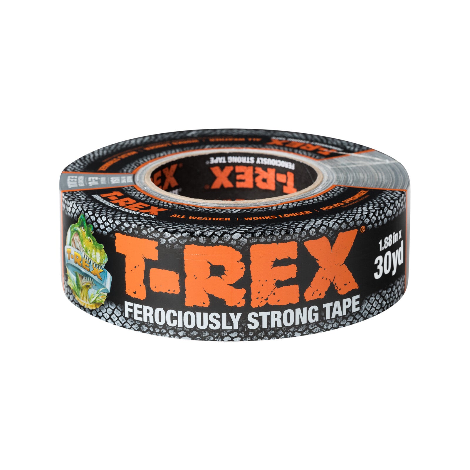 T-Rex 48mm x 27.4m Gunmetal Grey Duct Tape UV Resistant Indoor Outdoor