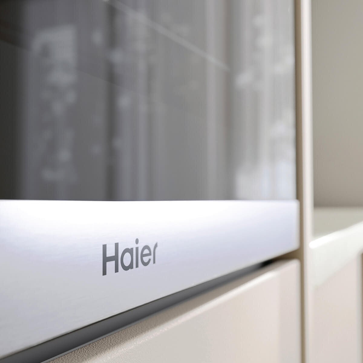 Haier 60cm Series 300 Electric Oven - 70L, 10A Plug-In, Stainless Steel Finish, Double Glazed - HWO60S7MX5