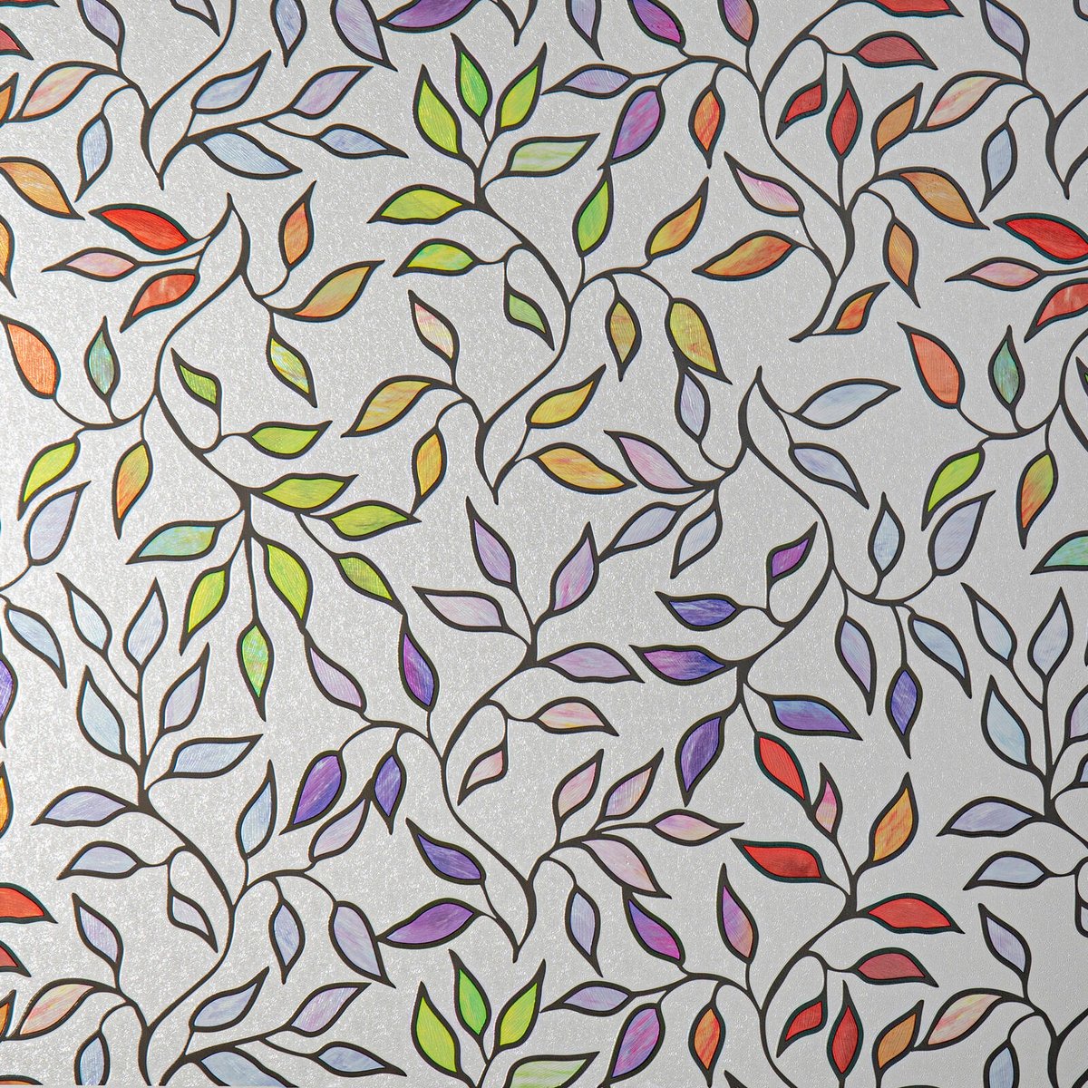 Pillar 0 Static Leaves Window Film 900mm x 2000mm - Privacy & Light Filtration - SuperSaverAU - view 3