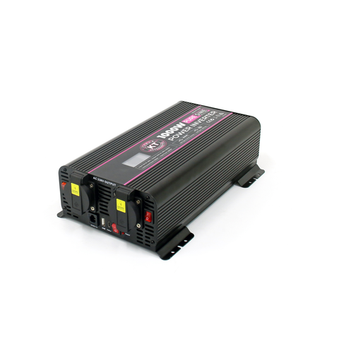 KT Solar 1000W Pure Sine Wave Inverter Black KTTS1000P