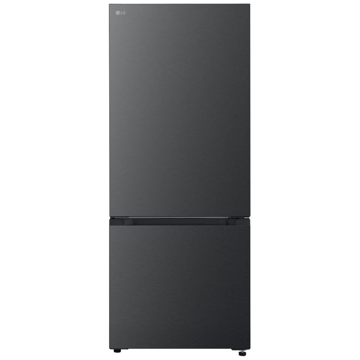 LG 436L Bottom Mount Frost Free Fridge - Matte Black, WiFi Connectivity, Door Cooling+ - GB-B400MB