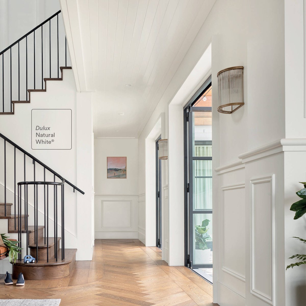 Dulux Interior Paint Wash Wear Low Sheen 4L Natural White - 16m² Coverage - Mould Resistant - SuperSaverAU - view 2