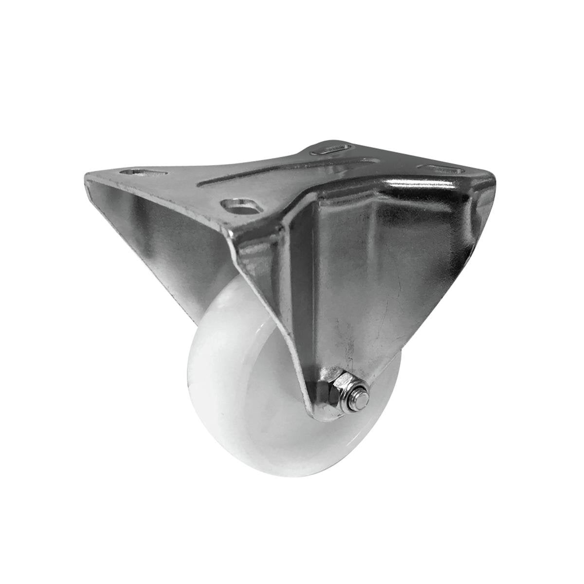 Move It Fixed Plate Castor - 80mm - Polypropylene - 120kg Load Capacity - SuperSaverAU - view 1