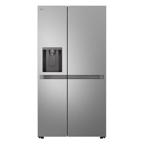 LG 641L Side by Side Fridge Freezer - Stainless Steel Fascia with Non-Plumbed Ice and Water - GS-N599PL