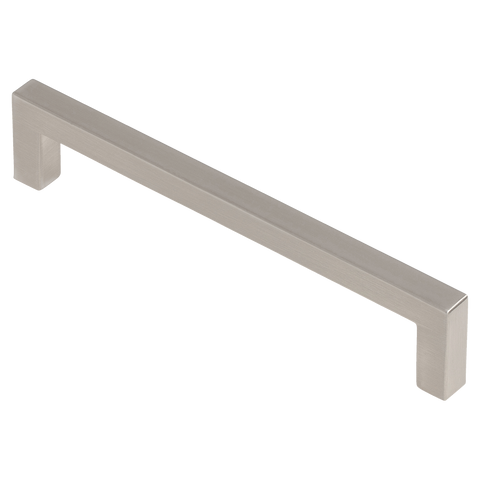 Kaboodle Pasto 128mm Brushed Nickel Zinc Alloy Kitchen Handle