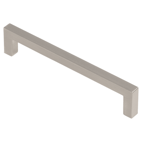 Kaboodle Pasto 128mm Brushed Nickel Zinc Alloy Kitchen Handle