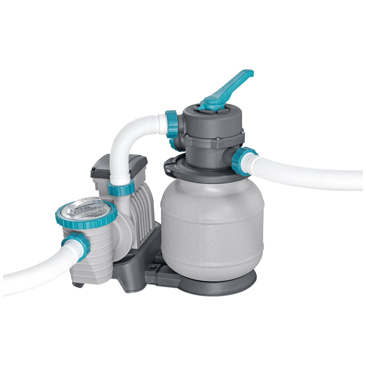Bestway Power Steel Pool Set 561JTE 6.10m x 3.66m x 1.22m with Sand Filter & Ladder - SuperSaverAU - view 8