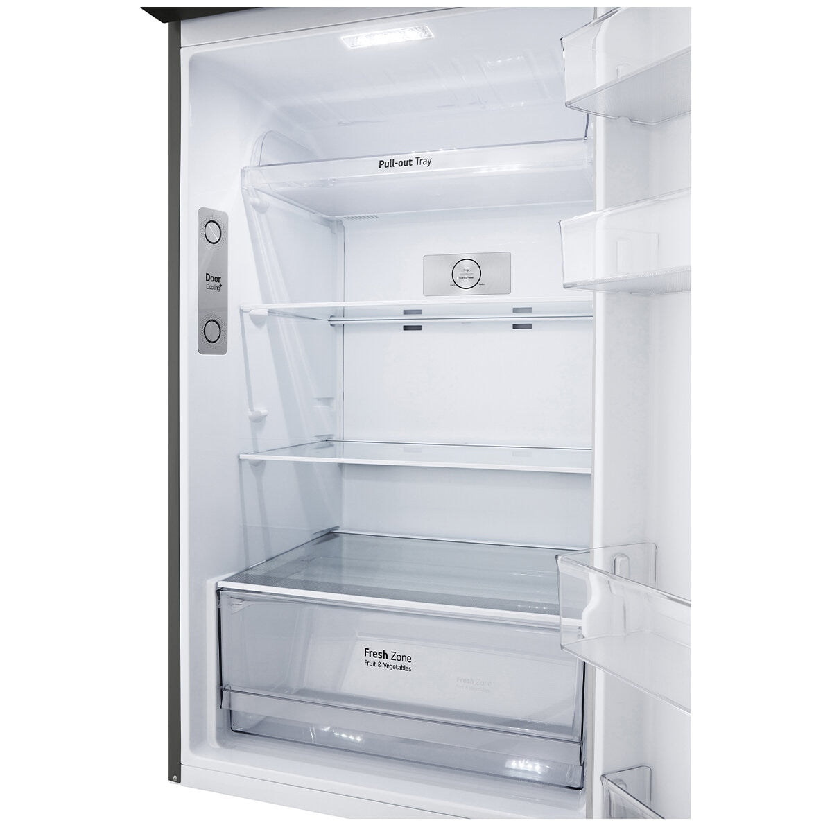 LG 375L Top Mount Fridge GT-5S, Stainless Steel, Smart Cooling, 4 Star Energy - SuperSaverAU - view 7