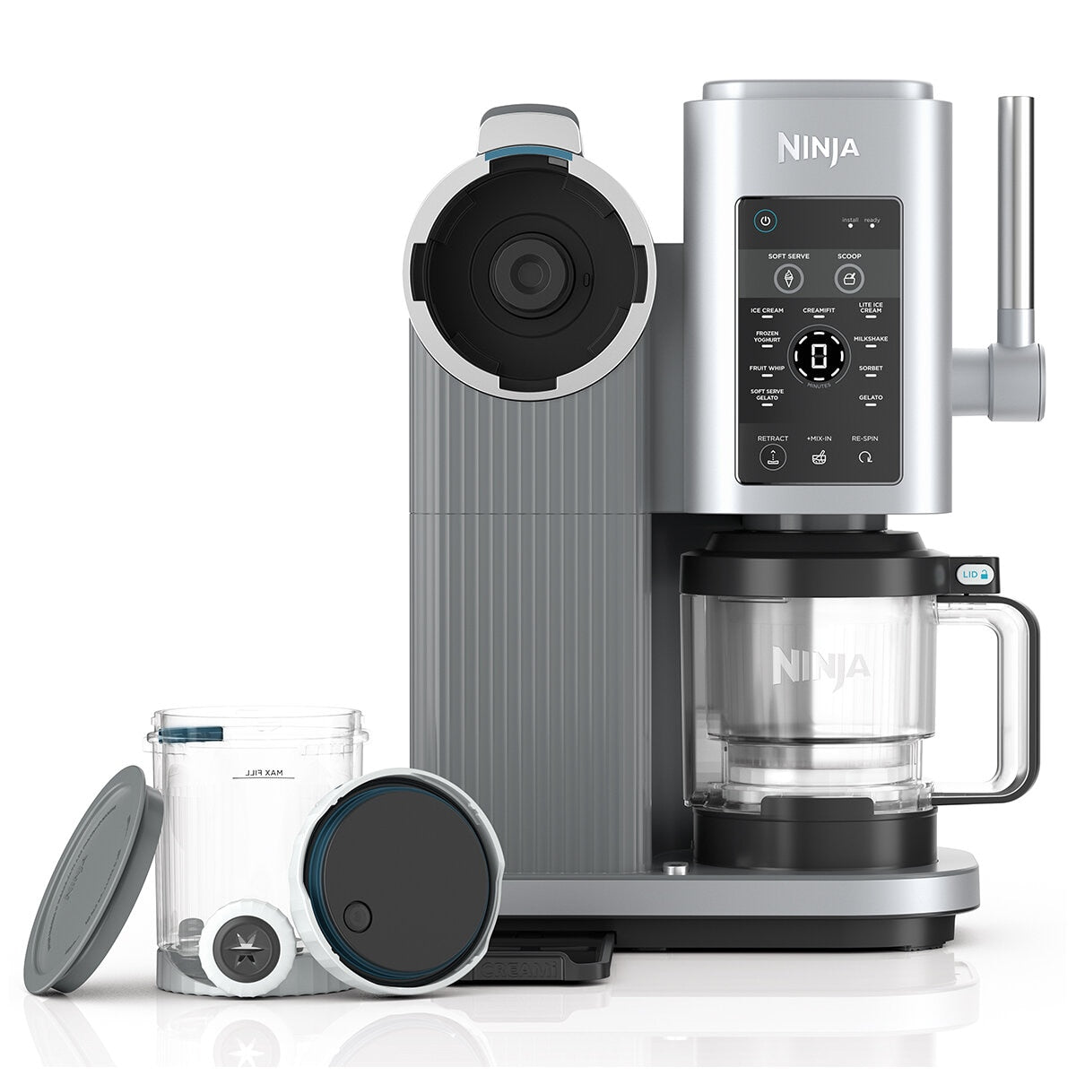 Ninja Swirl Creami NC701ANZ Ice Cream Maker with Creamify Tech & 6 Soft Serve Programs - SuperSaverAU - view 4