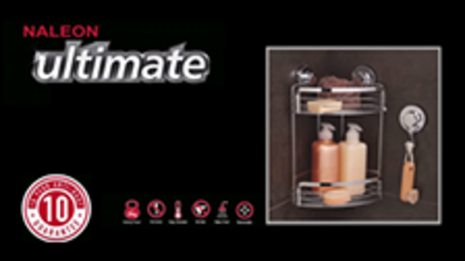 Naleon Ultimate Mounting Disc - Clear Plastic for Porous Surfaces
