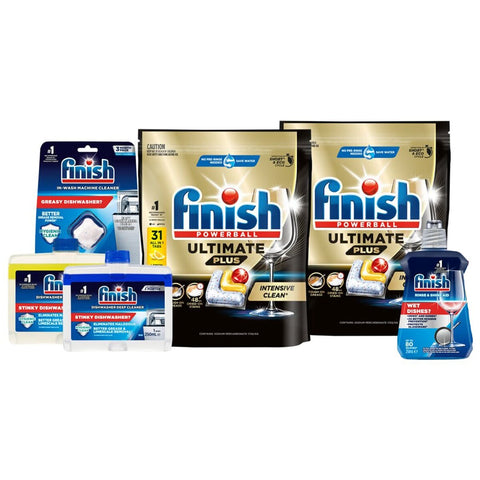 Finish Dishwasher Bundle Pack - Bundle Pack for Use with a Dishwasher - BOSCHFINISH