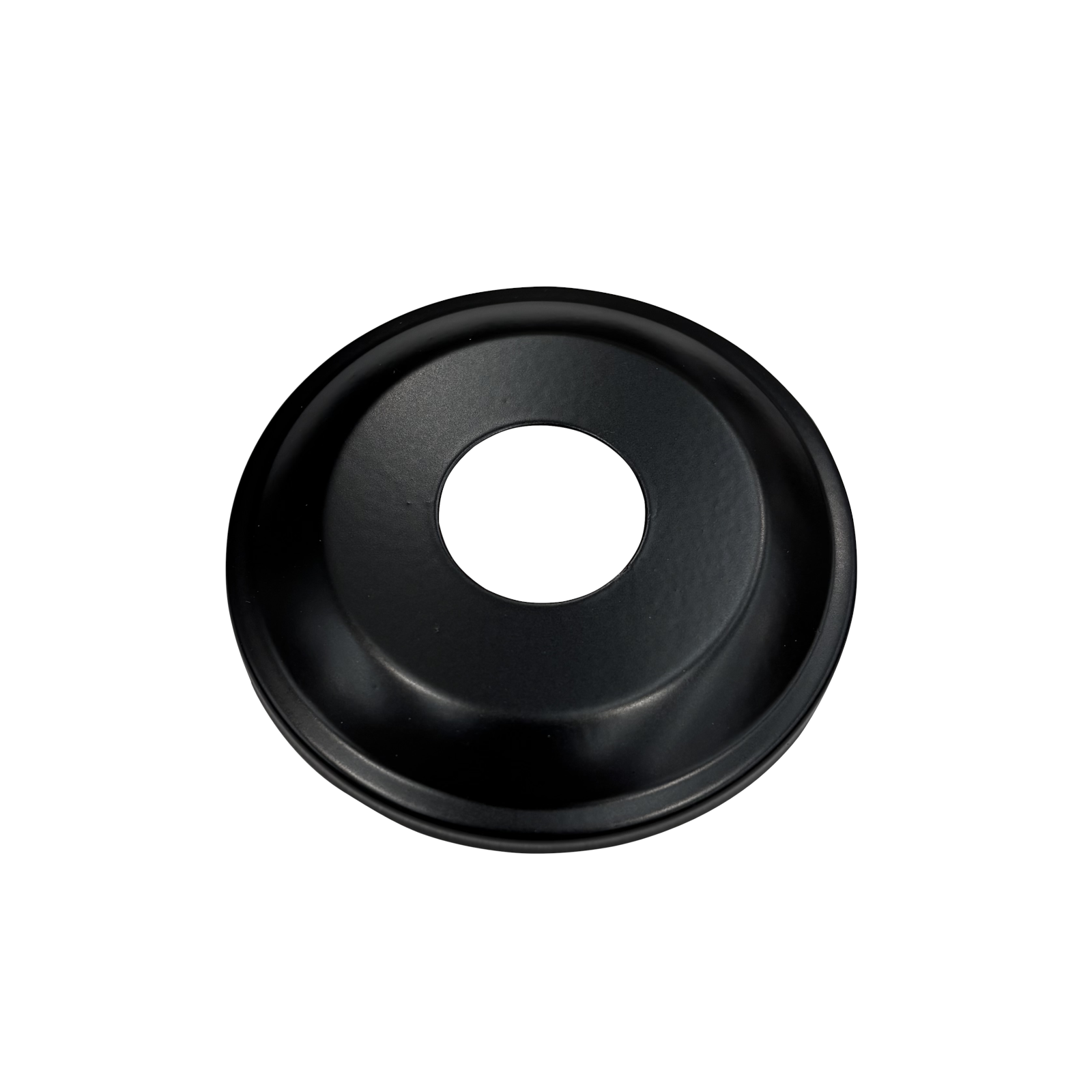 Kinetic 15mm Black Steel Cover Plate, 1/2" BSP 10mm Rise