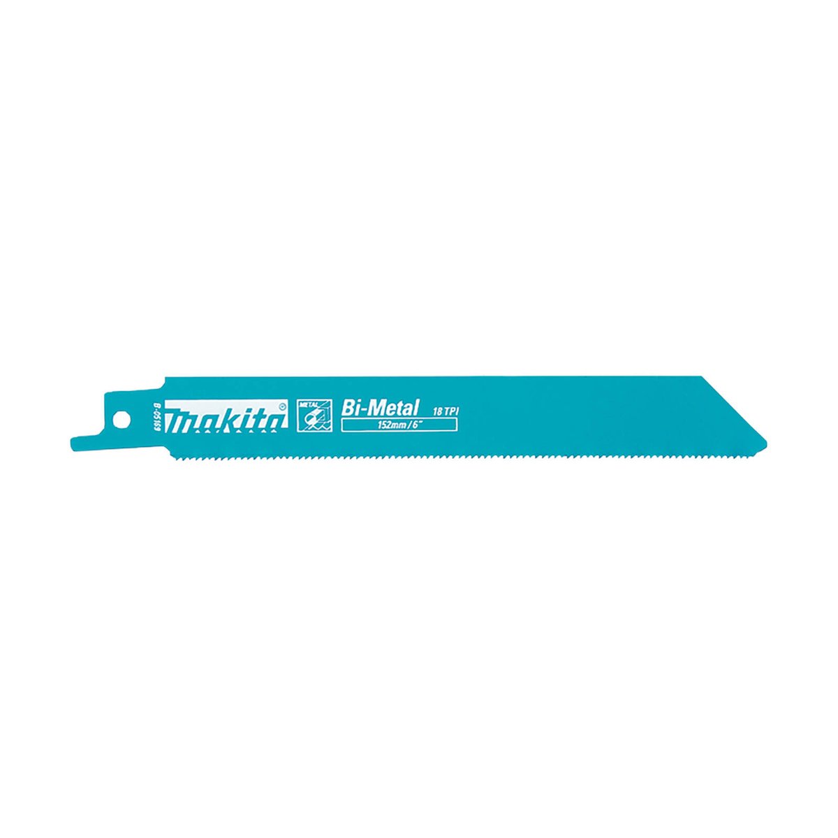 Makita 150mm 18 TPI Bi-Metal Reciprocating Saw Blade 5 Pack B-05169