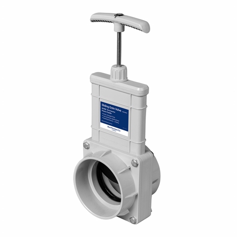 Rain Harvesting 90mm uPVC Paddle Sliding Gate Valve