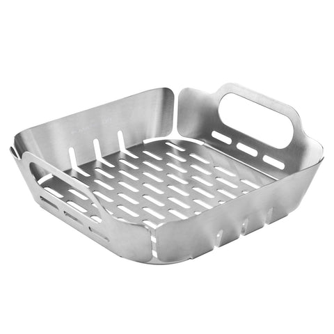 Matador Small BBQ Grill Basket - Stainless Steel Open Mesh for Outdoor Cooking