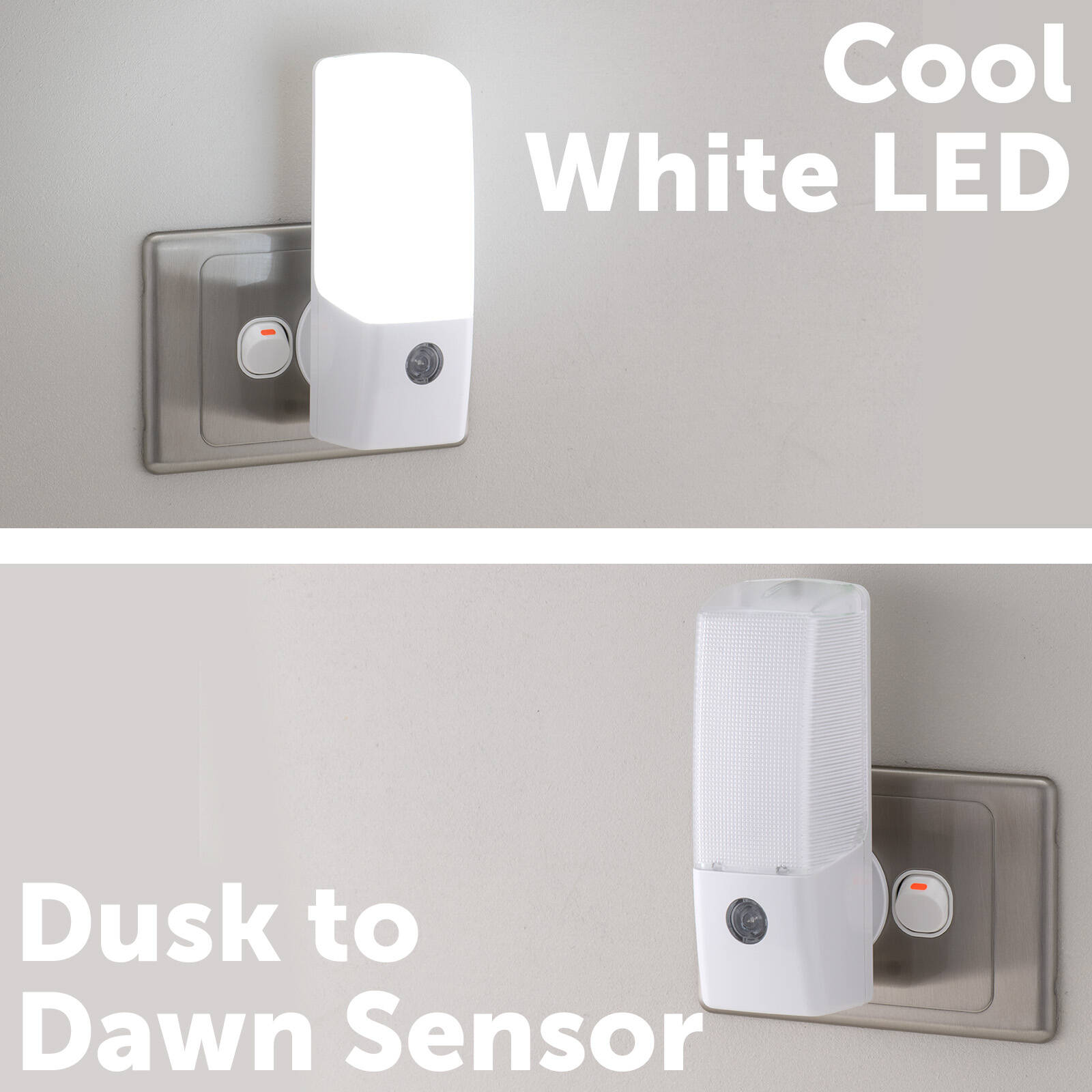 Arlec LED Automatic Dusk to Dawn Nightlight, Sensor 240V 3 Pack NL0001