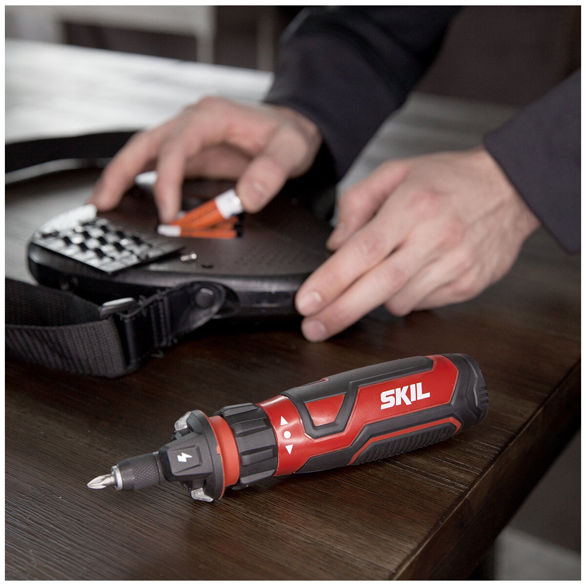 4V SKIL Multi-Tool Screwdriver with Circuit Sensor Technology, USB Charging, LED Light - SuperSaverAU - view 8