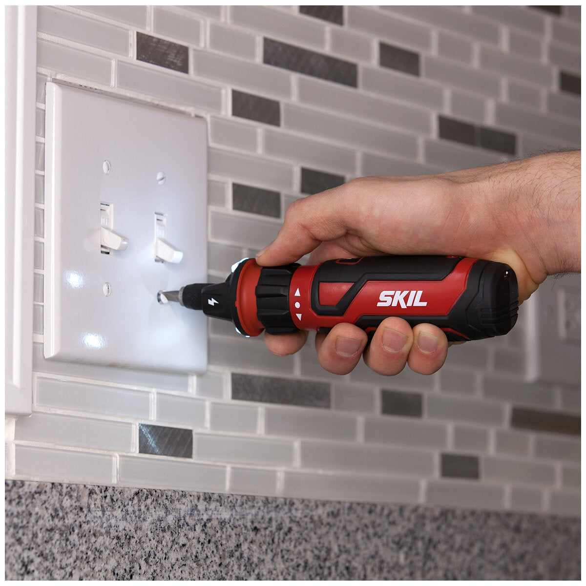 4V SKIL Multi-Tool Screwdriver with Circuit Sensor Technology, USB Charging, LED Light - SuperSaverAU - view 6