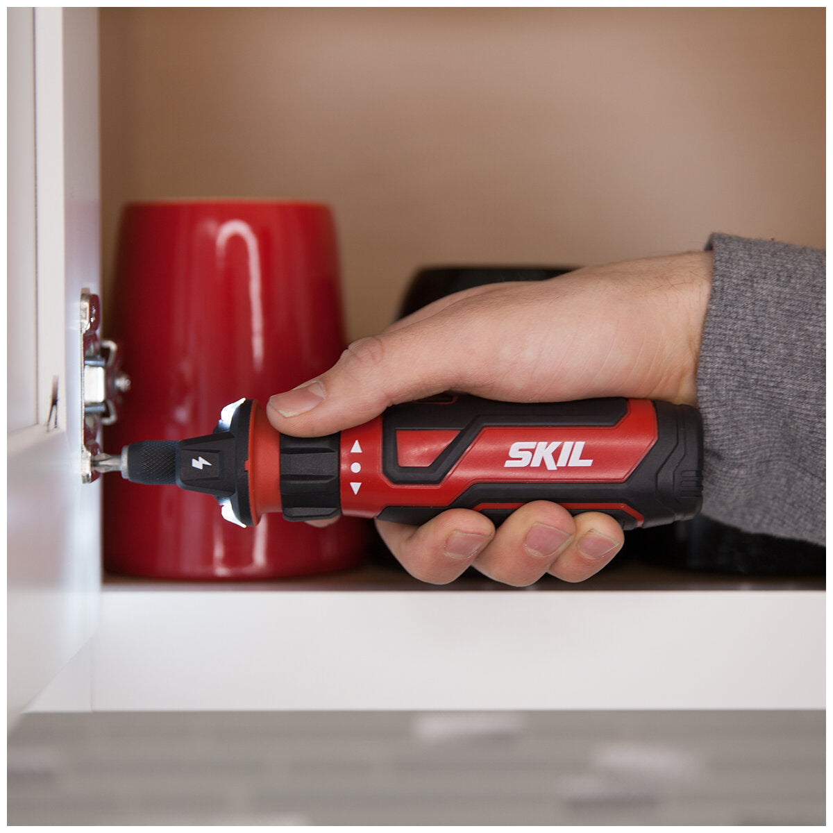 4V SKIL Multi-Tool Screwdriver with Circuit Sensor Technology, USB Charging, LED Light - SuperSaverAU - view 7