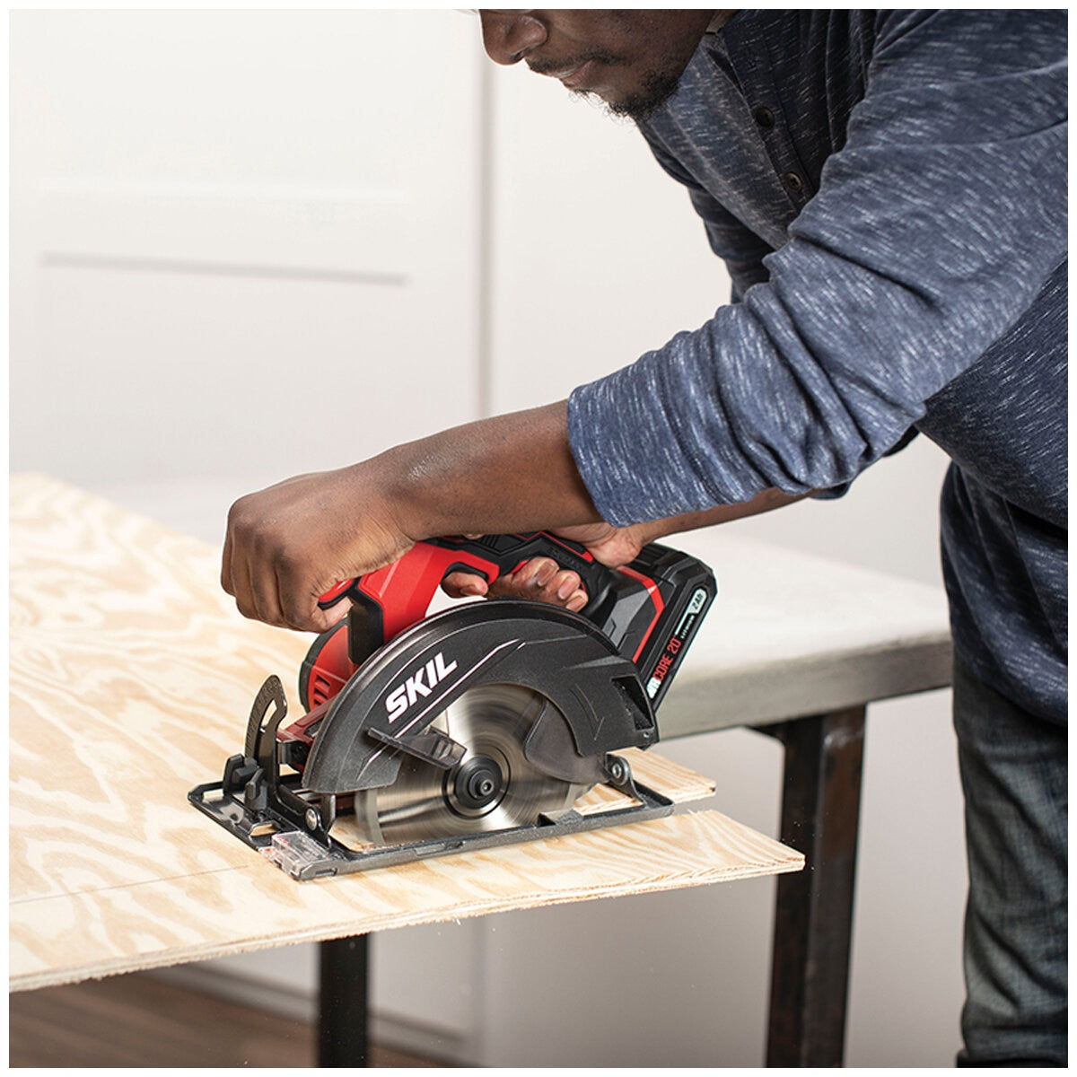 SKIL PWRCORE 20V Circular Saw 165mm Brushless, 24T Blade, Electric Brake - SuperSaverAU - view 5