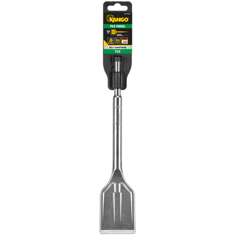 Kango 50mm x 250mm SDS Plus Self-Sharpening Angled Tiling Chisel