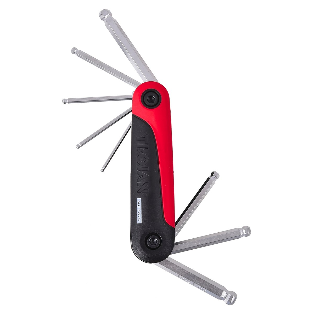 Trojan 8 Piece Metric Hex Key Set, CRV