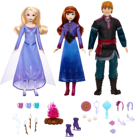 Disney Frozen And Disney Moana 2 Fashion Dolls And Accessories