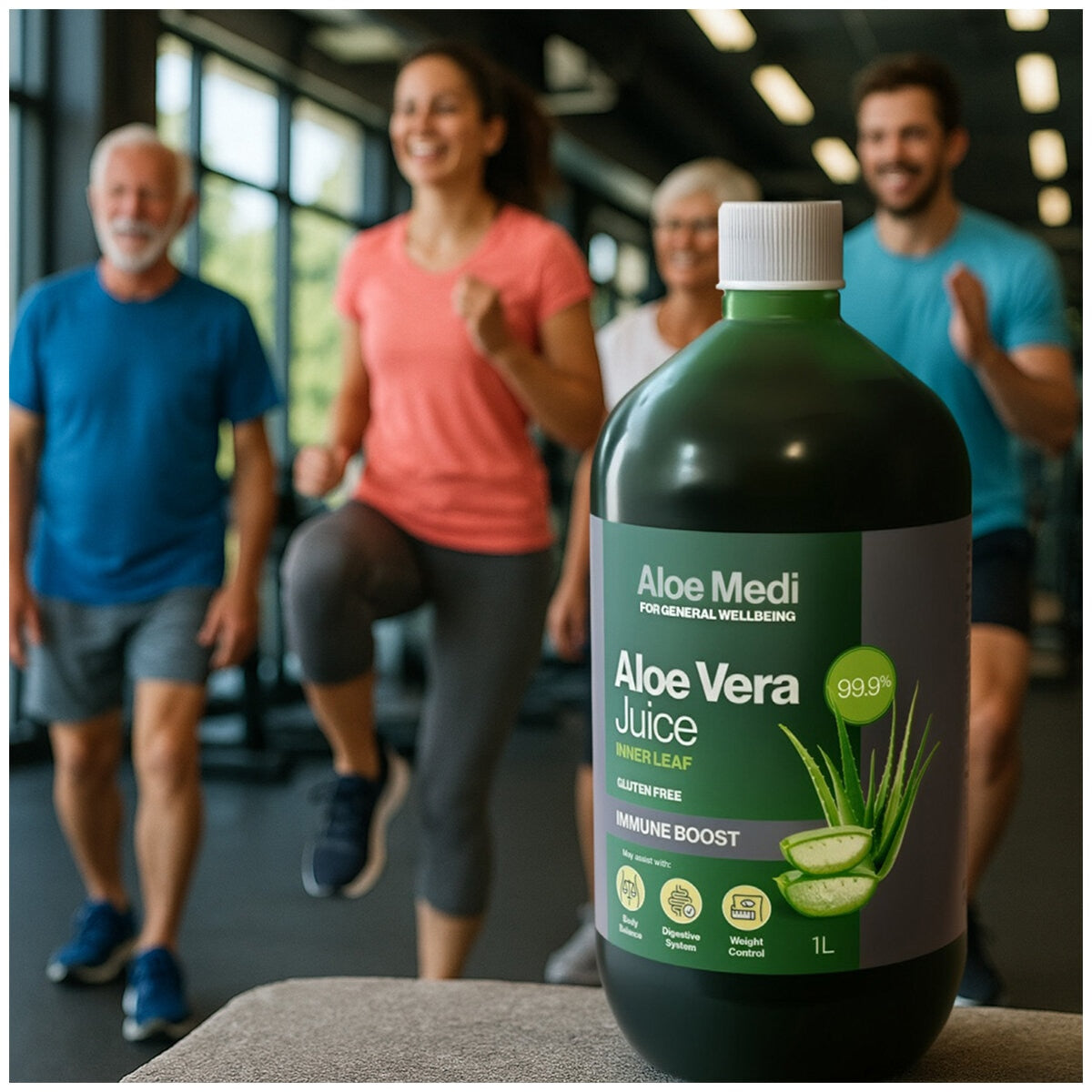 Aloe Medi Aloe Vera Inner Leaf Juice 2 x 1L